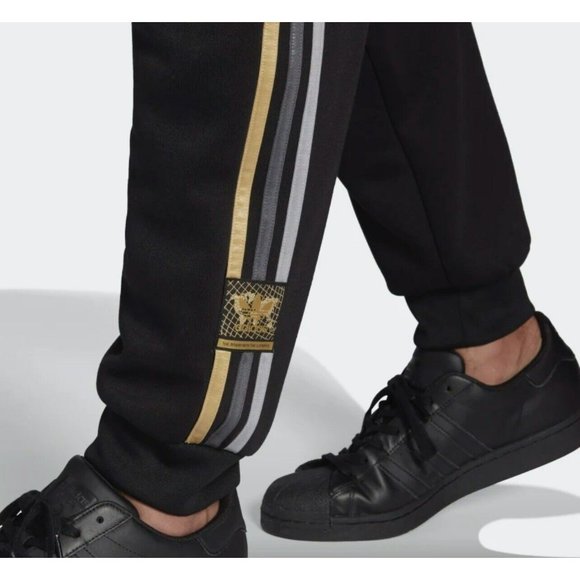New Adidas Originals Men's Chile 20 Cargo Pants HD8293 Color Black - Picture 5 of 6